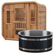 Primal Ice Bath + 6 Person Cedar Sauna