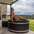 Primal Ice Bath + 6 Person Cedar Sauna